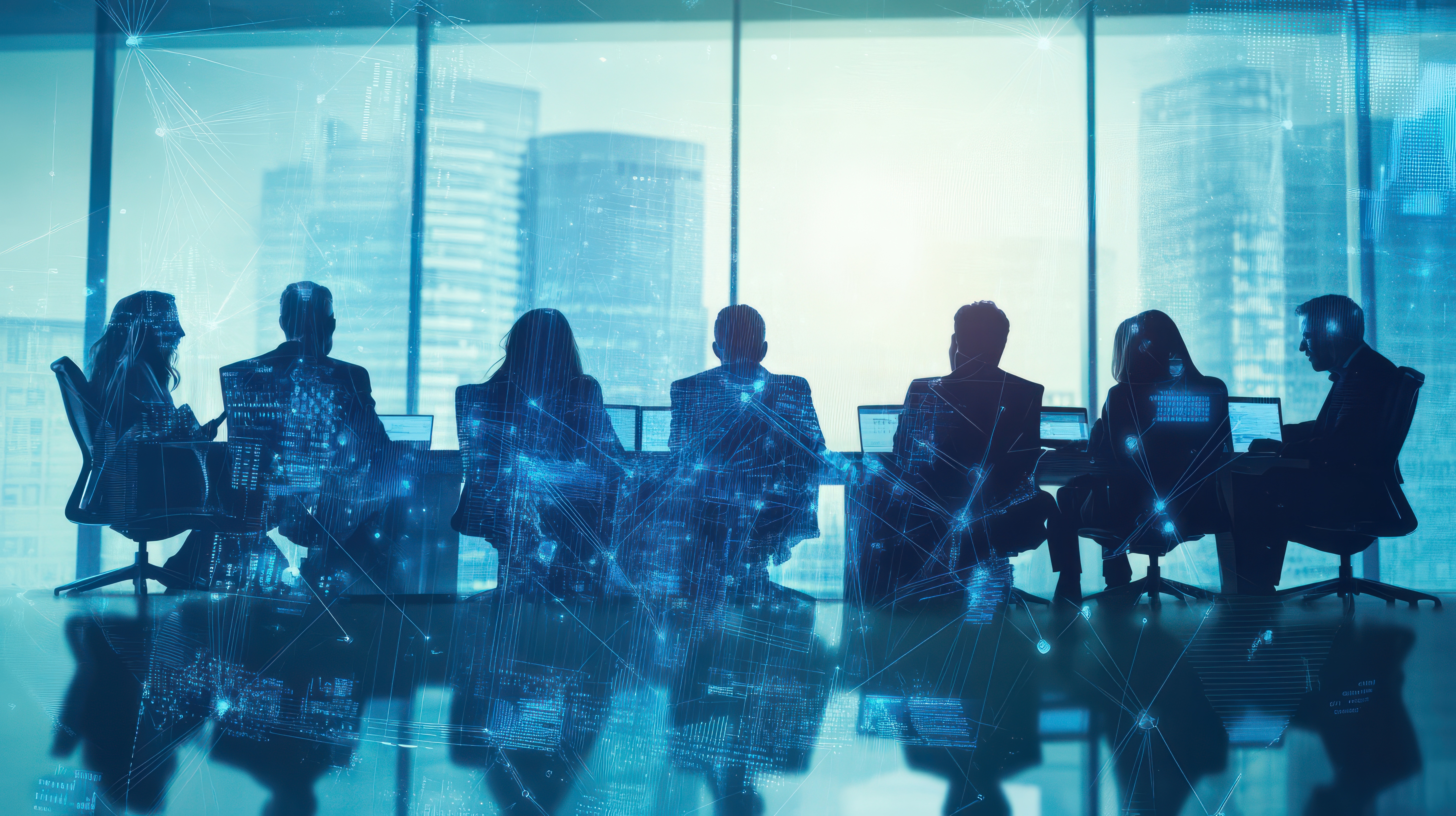 Aviation consultancy workshop in a boardroom